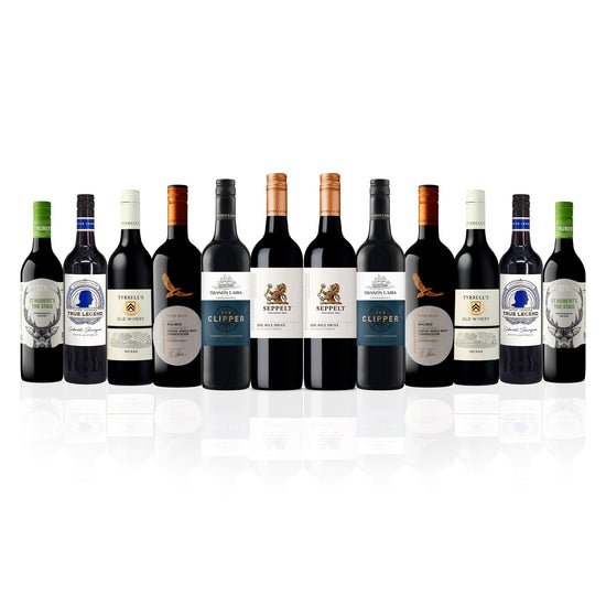 Premium Aussie Red Wine Lovers Mix (12 Bottles)