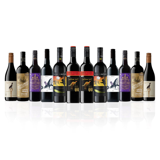 Aussie Mixed Reds featuring Yellowtail Cabernet (12 Bottles)