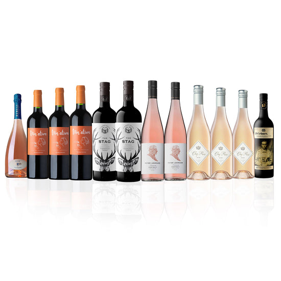 Ravishing Red & Rose Mixed Wine Dozen (12 bottles)