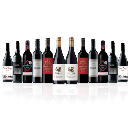 Sublime Shiraz Sampler Mixed Wine Dozen (12 bottles)