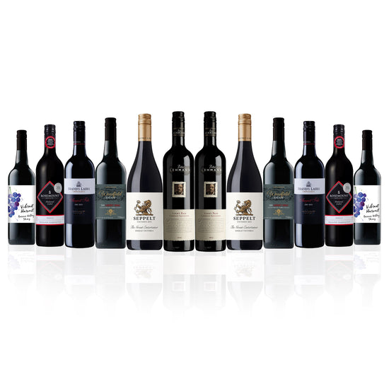 Super Premium Mixed Aussie Red Wine Dozen 4.0 (12 bottles)