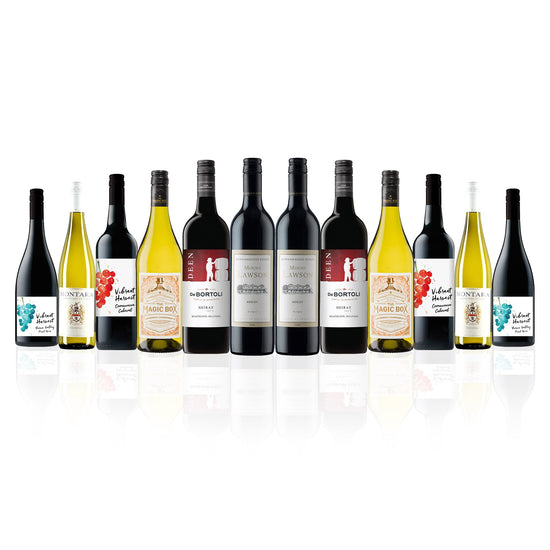 Awesome Aussie Assortment Mixed Wine Dozen (12 Bottles)