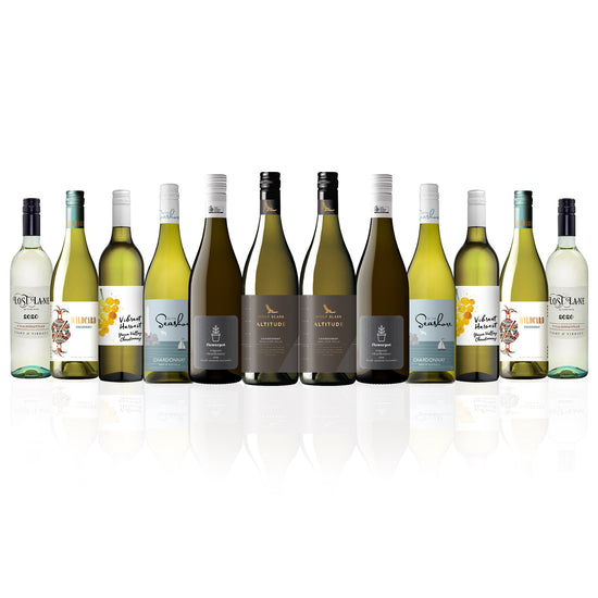 Cracking Chardonnay Case Mixed White Wine Dozen (12 bottles)