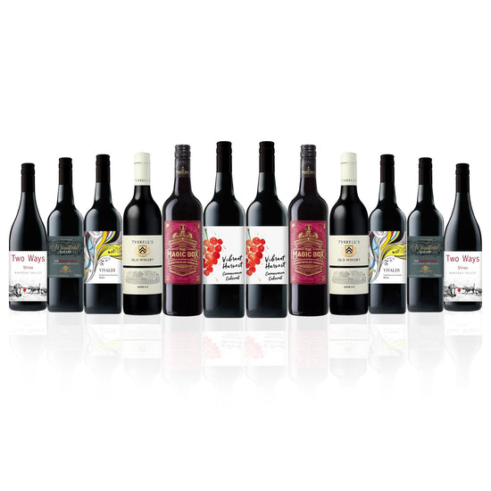 Magic Mixed Aussie Red Wine Dozen Feat. Tyrrell&