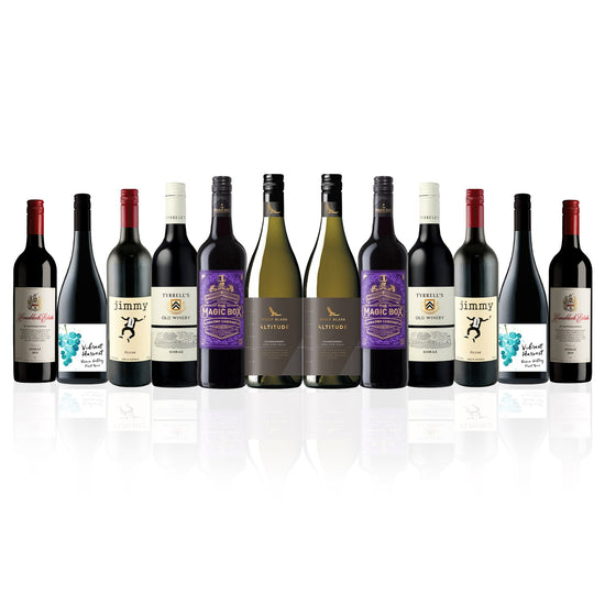 Big Brand Box Mixed Wine Dozen (12 bottles)